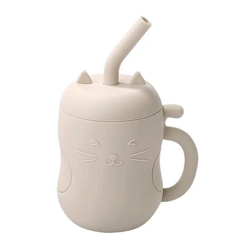 Marvel*j SnackSafe Kitty Learning Cup Pastel Pink