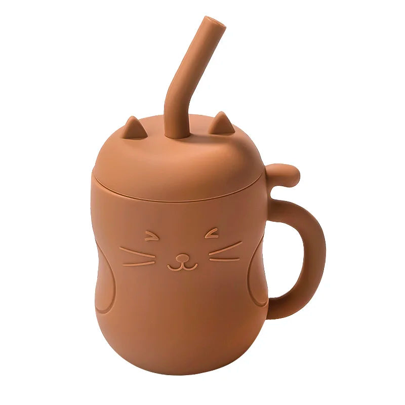 Marvel*j SnackSafe Kitty Learning Cup Pastel Pink