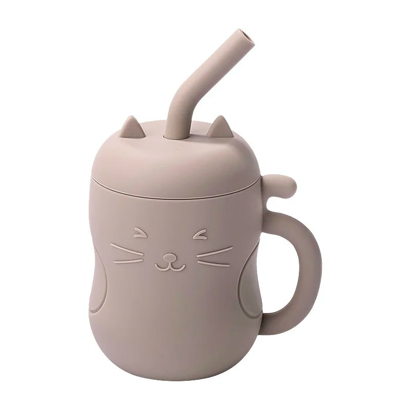 Marvel*j SnackSafe Kitty Learning Cup Pastel Pink